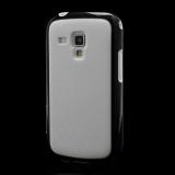 Полимерный TPU Чехол Lion 3D Куб для Samsung i8190 Galaxy S 3 Mini белый-черный